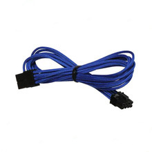 Single Sleeved 8pin PCI-E PSU Power Supply Extention Cable